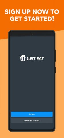 JustEat – Courier для Android — скриншот 1