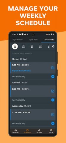 JustEat – Courier для Android — скриншот 5