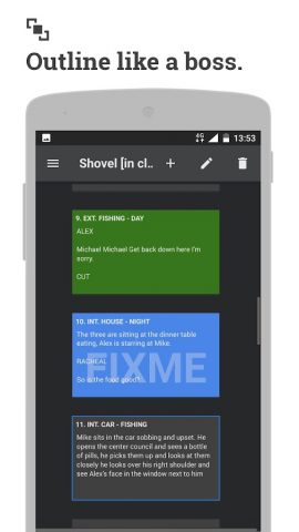 КИТ Сценарист для Android — скриншот 3