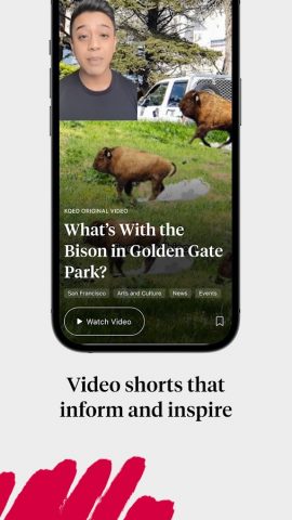 KQED: Bay Area Culture & News для Android — скриншот 2