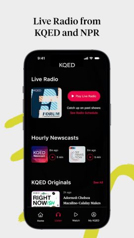 KQED: Bay Area Culture & News для Android — скриншот 3