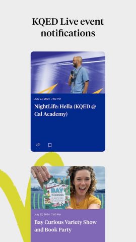 KQED: Bay Area Culture & News для Android — скриншот 4