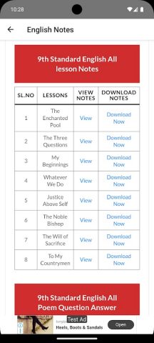 KSEEB Solutions For Class 9 для Android — скриншот 4