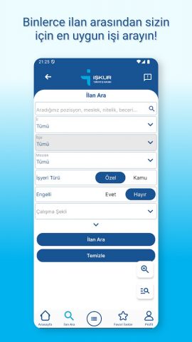 İŞKUR Mobil для Android — скриншот 4