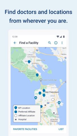 Kaiser Permanente для Android — скриншот 4