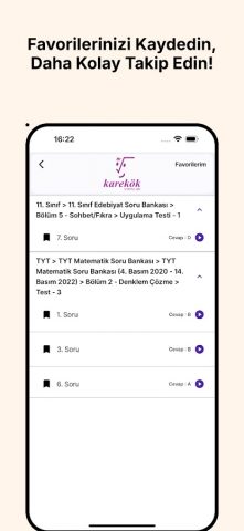 Karekök Video Çözüm для Android — скриншот 4