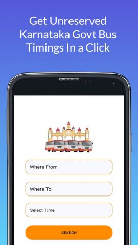 Karnataka Red Bus Timings для Android — скриншот 1