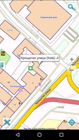 Карта Киева офлайн для Android — скриншот 3