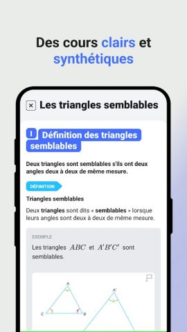 Kartable — Cours & Révisions для Android — скриншот 2