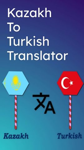 Kazakh To Turkish Translator для Android — скриншот 1