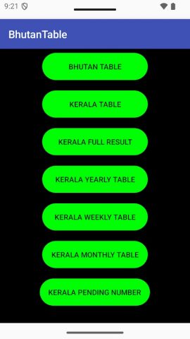 Kerala Lottery Table для Android — скриншот 2