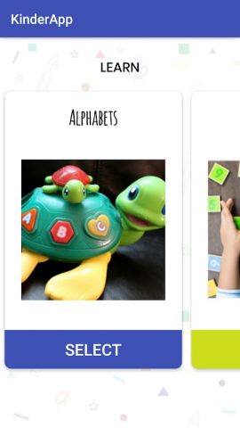 KinderApp для Android — скриншот 1