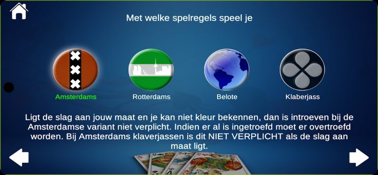 Klaverjas HD для Android — скриншот 2