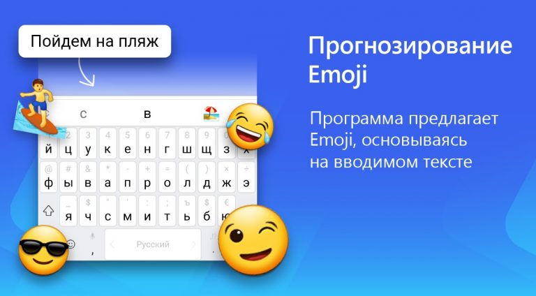 Клавиатура Microsoft SwiftKey для Android — скриншот 2
