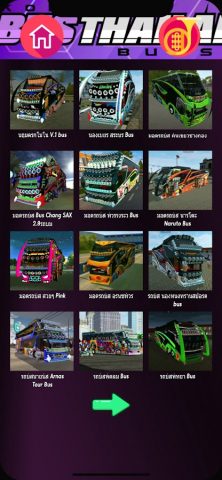 Koleksi Bus Thailand Bussid для Android — скриншот 3