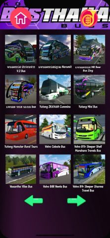 Koleksi Bus Thailand Bussid для Android — скриншот 4