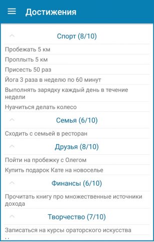Колесо Жизни для Android — скриншот 4