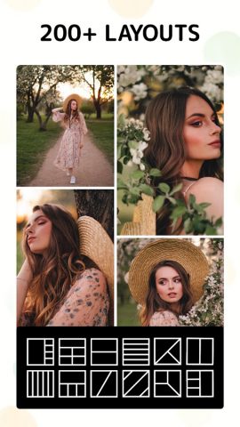 Коллажи Фото Соединить: Layout для Android — скриншот 1