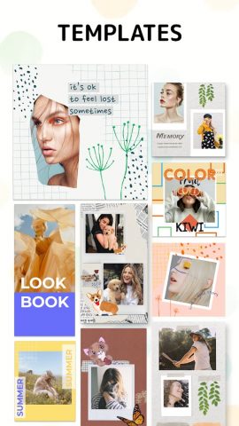 Коллажи Фото Соединить: Layout для Android — скриншот 2