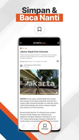 KOMPAS.com: News Updates для Android — скриншот 5
