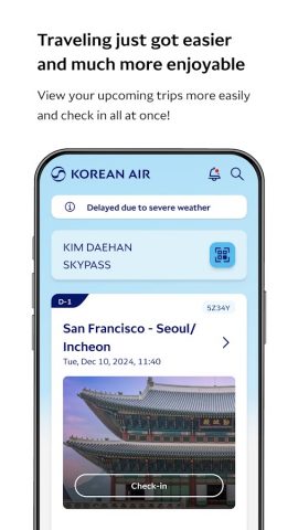 Korean Air My для Android — скриншот 2