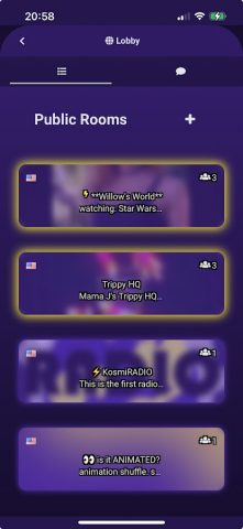 Kosmi для Android — скриншот 3