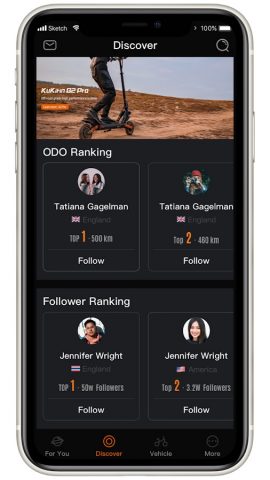 KUGOO для Android — скриншот 4