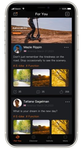 KUGOO для Android — скриншот 5
