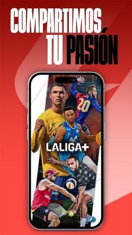 LALIGA+ Live Sports для Android — скриншот 1