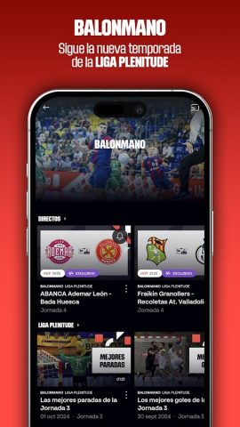 LALIGA+ Live Sports для Android — скриншот 4