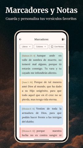 La Biblia en Español для Android — скриншот 4
