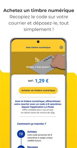 La Poste — Services Postaux для Android — скриншот 4