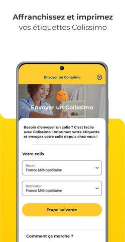 La Poste — Services Postaux для Android — скриншот 5