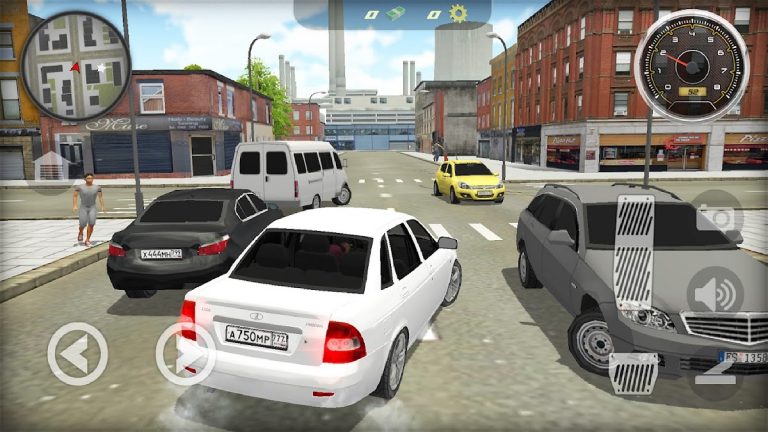 Лада Приорик — Шашки по городу для Android — скриншот 1