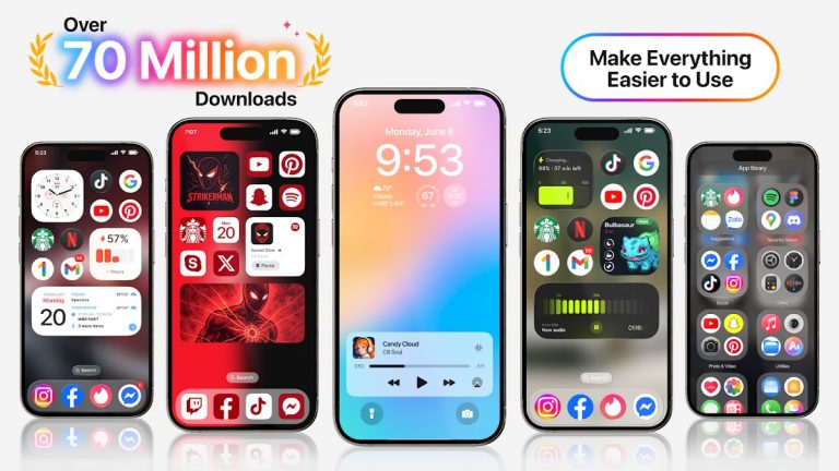 Launcher OS™ для Android — скриншот 1