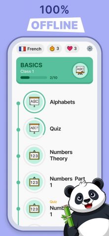 Learn French for Beginners для Android — скриншот 2