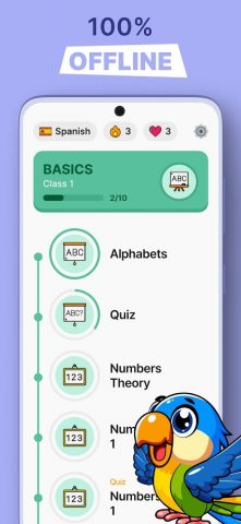Learn Spanish for Beginners для Android — скриншот 2