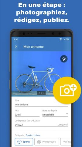 LesPAC Petites annonces Québec для Android — скриншот 4