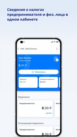Личный кабинет предпринимателя для Android — скриншот 3