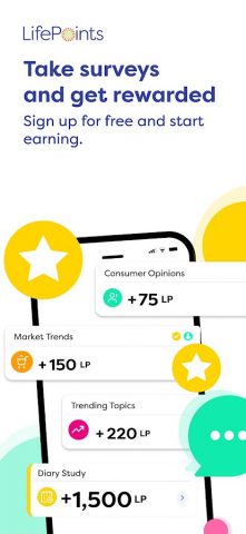 LifePoints: Paid Surveys App для Android — скриншот 1