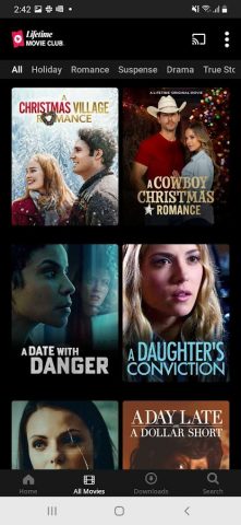 Lifetime Movie Club для Android — скриншот 3