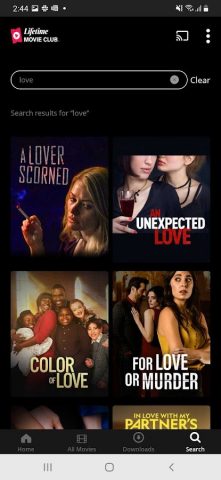 Lifetime Movie Club для Android — скриншот 4