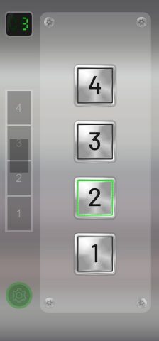 Лифт — симулятор панели кнопки для Android — скриншот 2
