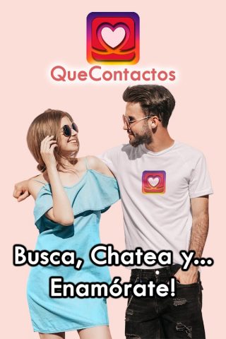 Ligues chat citas QueContactos для Android — скриншот 1