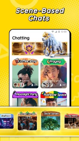 Saya Lite — Games&Party&Chat для Android — скриншот 1