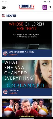 LindellTV для Android — скриншот 3