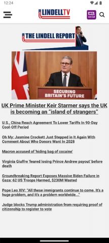 LindellTV для Android — скриншот 4