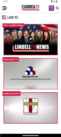 LindellTV для Android — скриншот 5