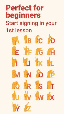 Lingvano: Sign Language — ASL для Android — скриншот 2