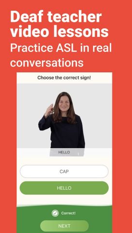 Lingvano: Sign Language — ASL для Android — скриншот 3